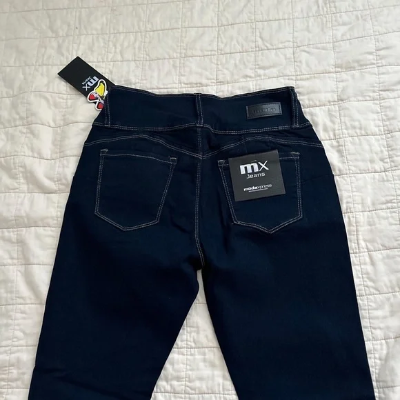 moda express dark wash jeans - Picture 5 of 6